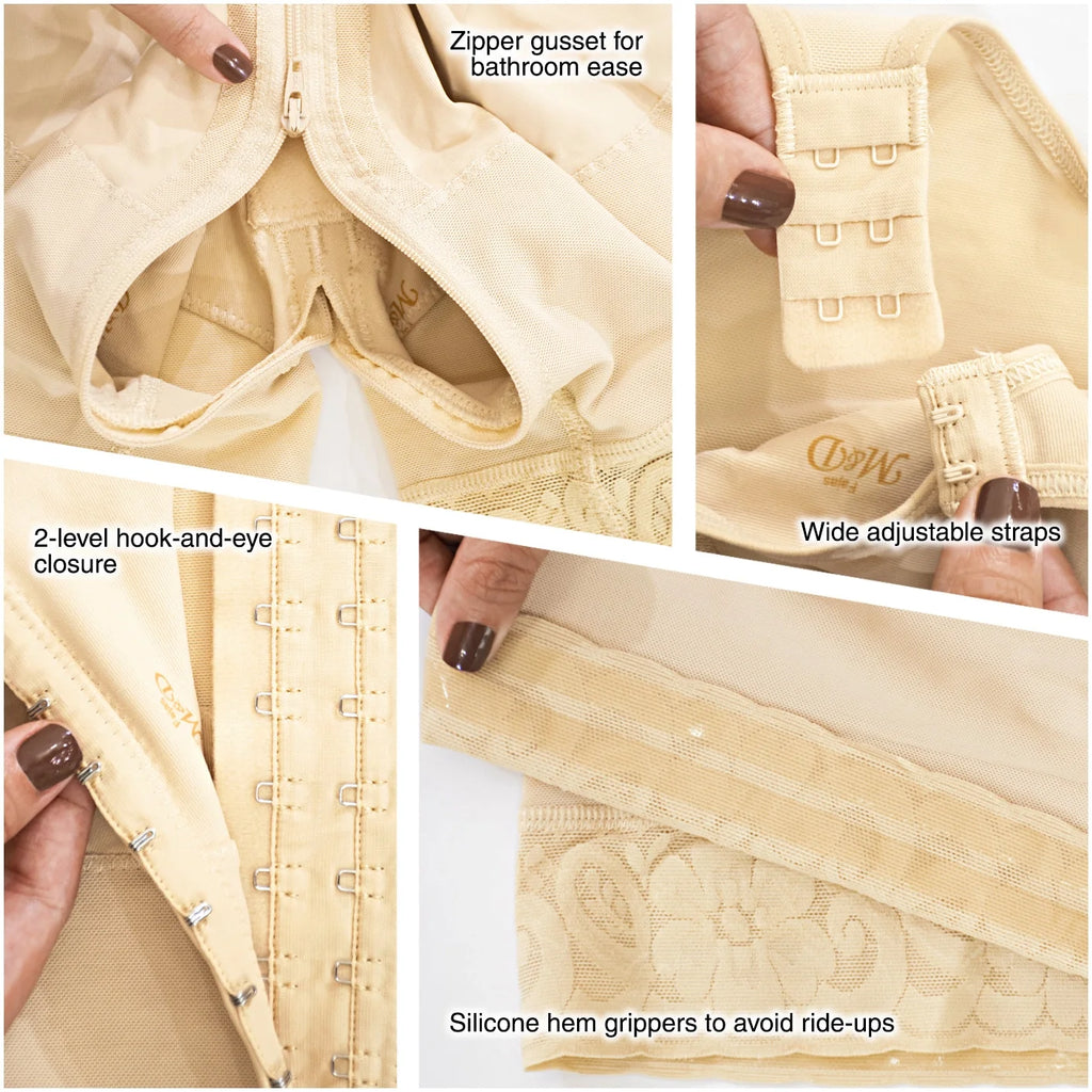 Faja Body Shaper Mid-Thigh (Alta Compresión)